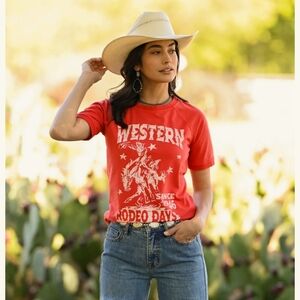 Panhandle Slim Western Rodeo Days Graphic Tee Size M